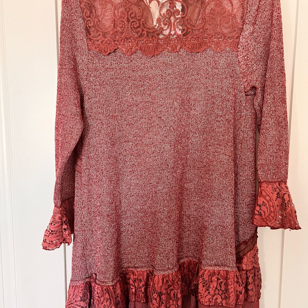 Pretty Angel Boutique Maroon Cardigan - Picture 6 of 6
